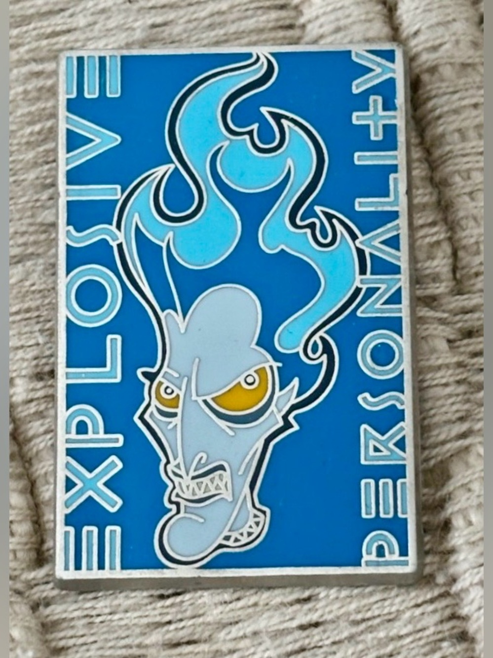 DISNEY 2014 Hercules Hades "Explosive Personality" Villains Attributes Pin